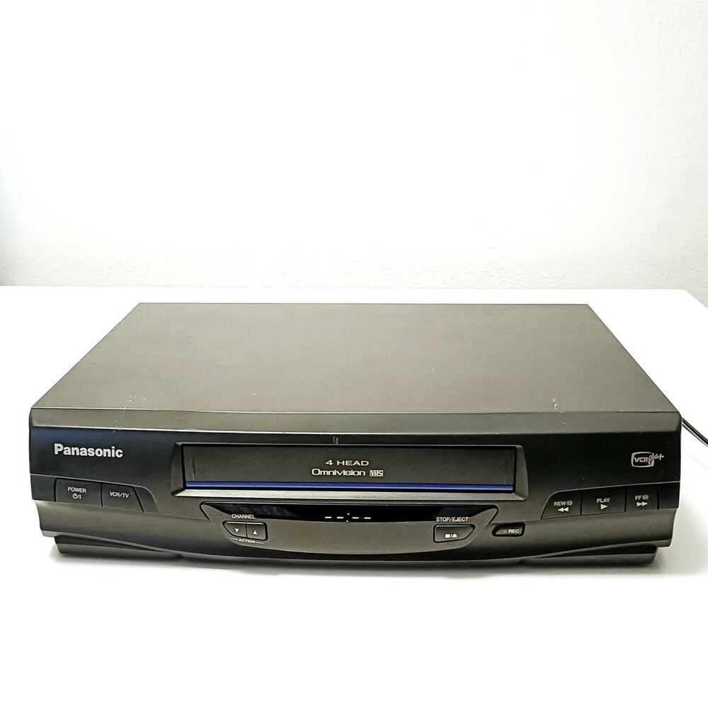 Panasonic Omnivision Blue Line VCR VHS Player PV-V4020 No Remote Tested Working